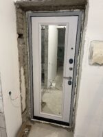 Входная дверь Нью-Йорк с Зеркалом Фацет - Белый софт — изображение 5