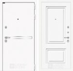 Входная дверь Лайн WHITE 26 - Эмаль RAL 9003