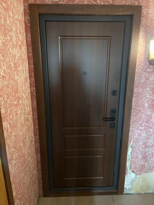 Входная дверь СОНАЛАБ 03 - Орех бренди — изображение 3