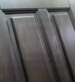 Входная дверь Лондон с Зеркалом 32 тонированным - Серый рельеф софт — изображение 2
