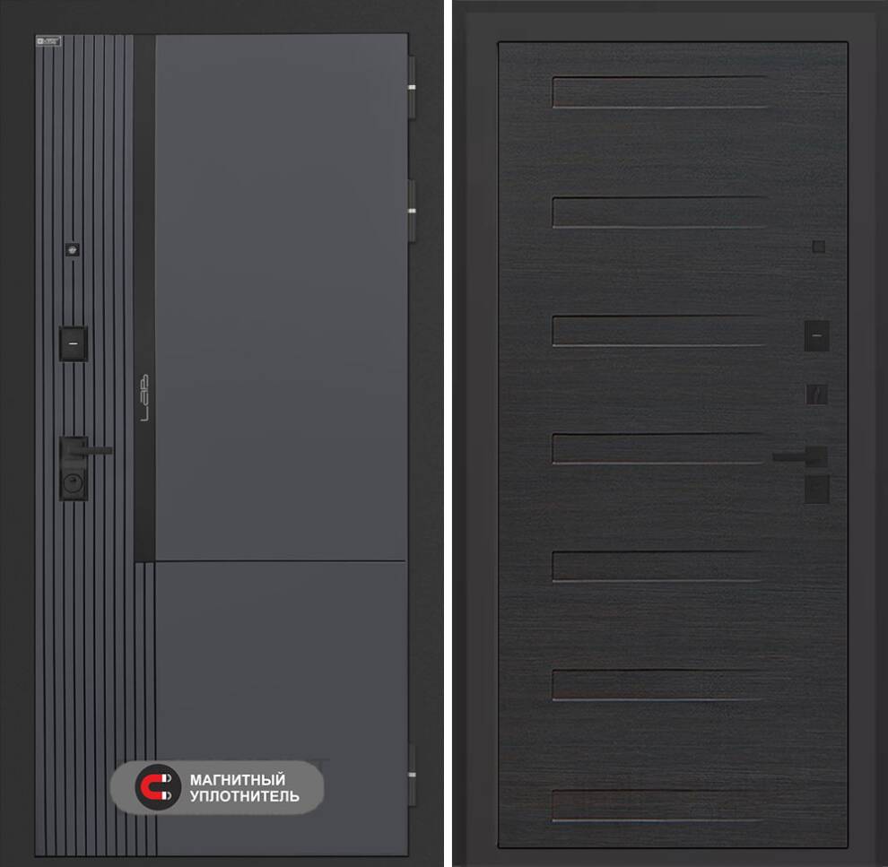 lab-2-pro-14-ecovenge Входная дверь Лаб 2 Про 14 – Эковенге горизонтальный — изображение 1