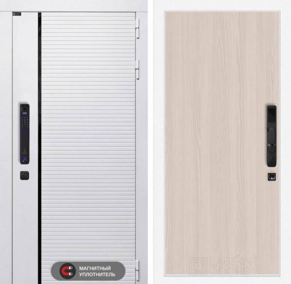 labirint-royal-smart-05-yasensvetl Входная дверь Роял Смарт 05 – Ясень светлый — изображение 1