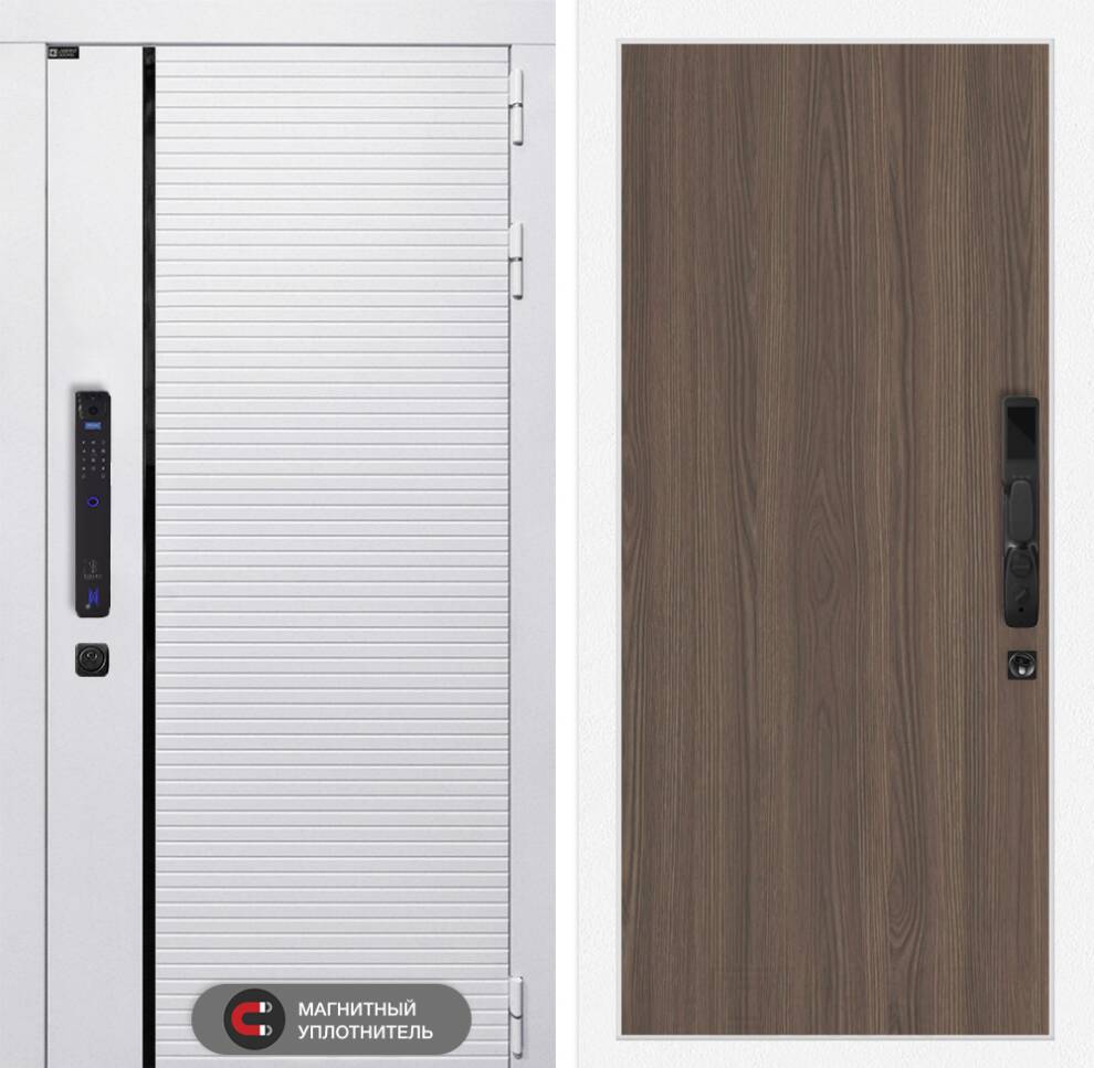 labirint-royal-smart-05-yasentemn Входная дверь Роял Смарт 05 – Ясень темный — изображение 1